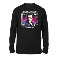 T-shirt Jurassic Park Jeff Long Sleeve - Noir - Unisexe - undefined undefined