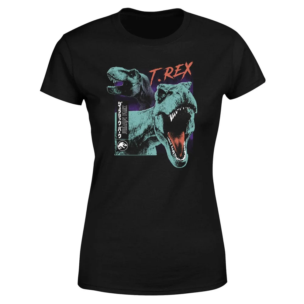 T-shirt Jurassic Park T-REXES - Noir - Femme - S Image 1