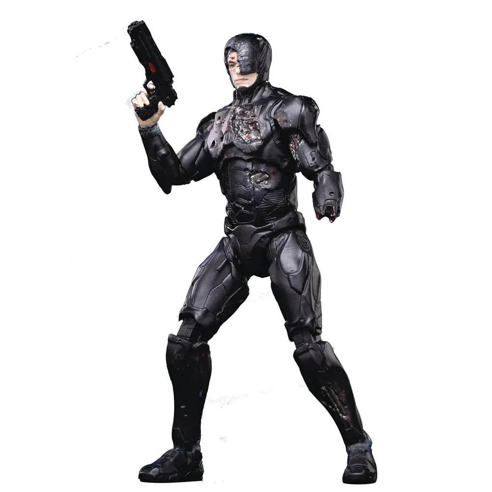 Hiya Toys Robocop 2014 Battle-Damaged Robocop 1/18 Scale Figure - PX Exclusive Image 1