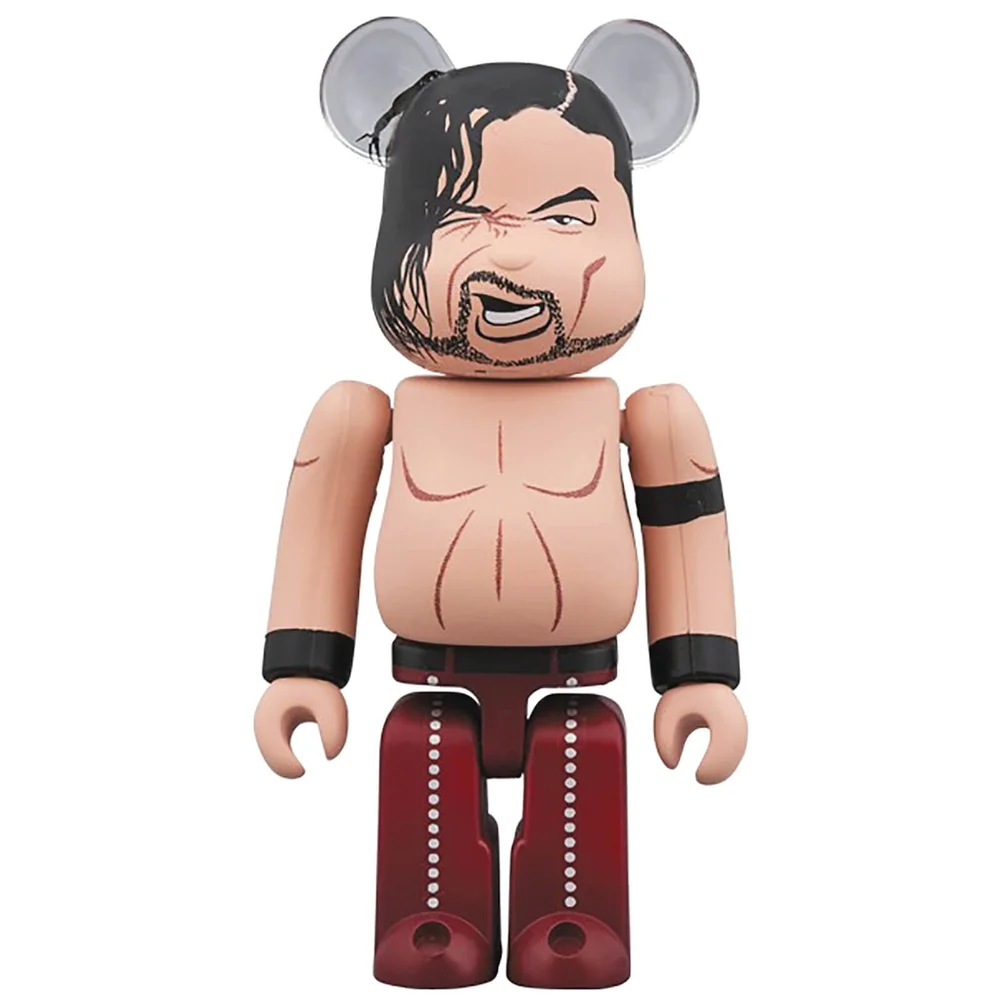 Medicom Last Man Standing Figurine Shinsuke Nakamura Be@rbrick ! 100% Image 1
