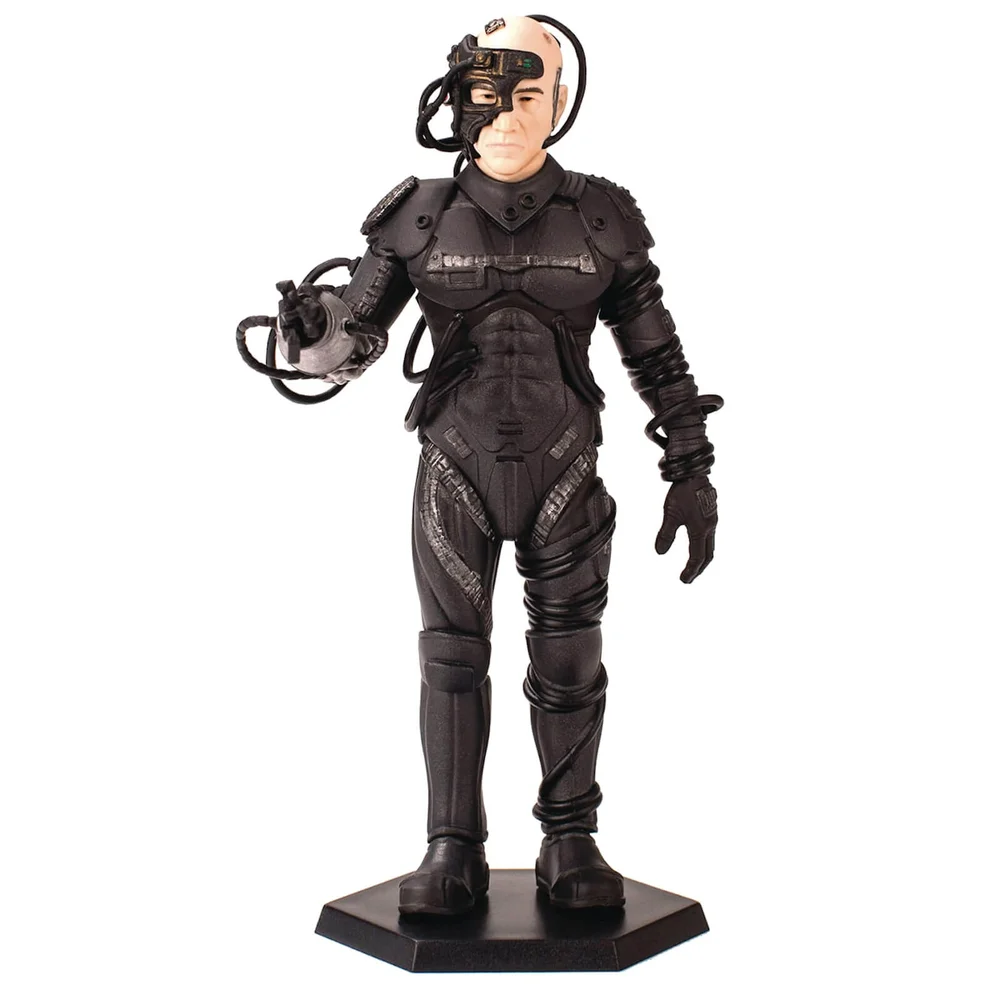 Quantum Mechanix Star Trek: The Next Generation Master Series Latinum Edition Locutus Mini Master Figure Image 1