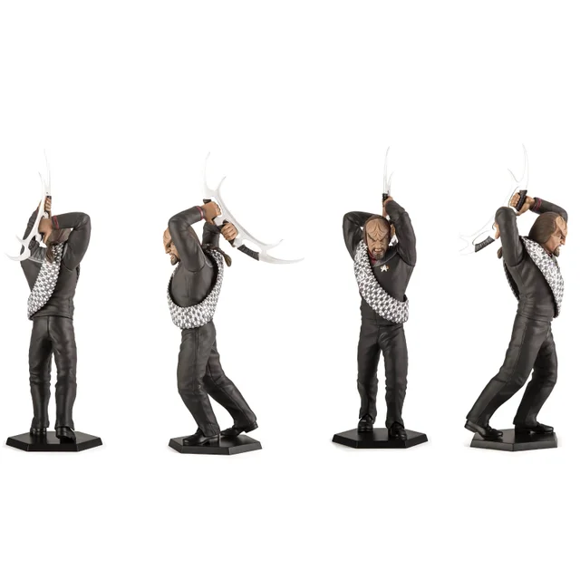 Quantum Mechanix Star Trek : Deep Space 9 Figurine Worf Mini Masters