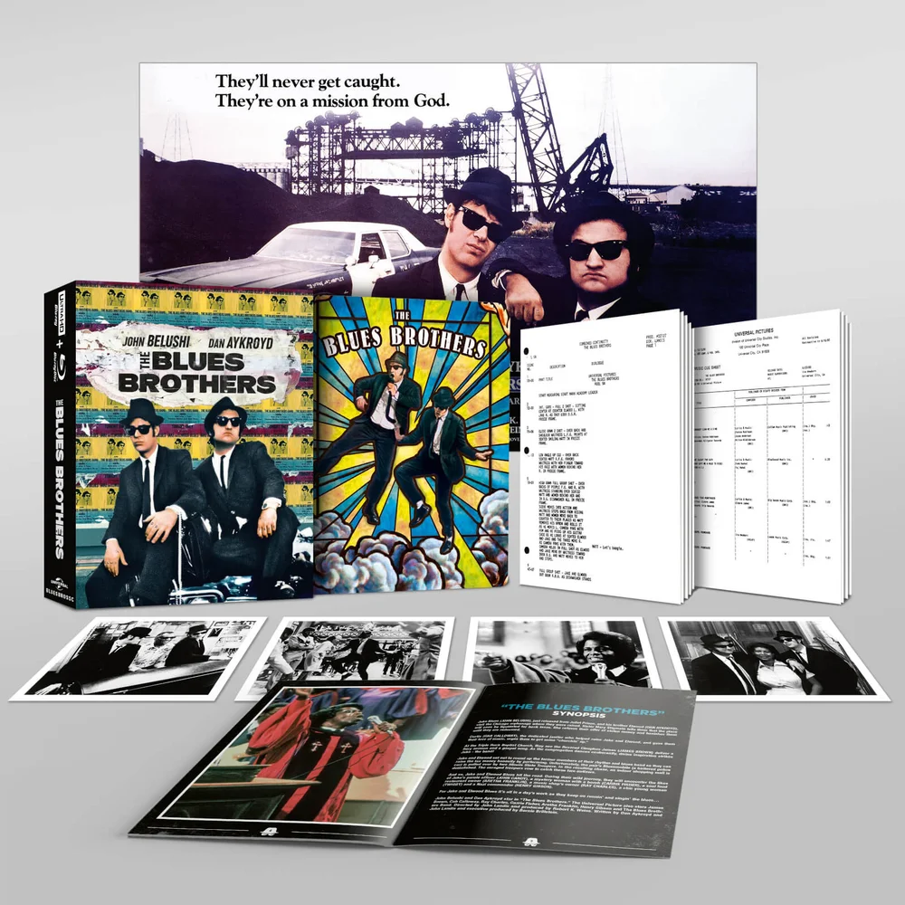 Les Blues Brothers - 4K Ultra HD Coffret Deluxe exclusivité Zavvi (Blu-ray 2D inclus) Image 1