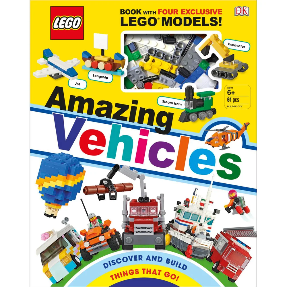 DK Books LEGO Amazing Vehicles - Livre relié Image 1