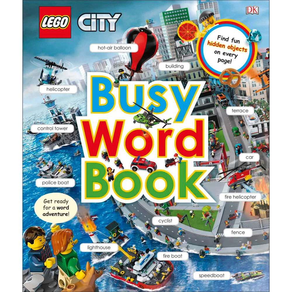 DK Books LEGO CITY Busy Word Book Livre relié Image 1