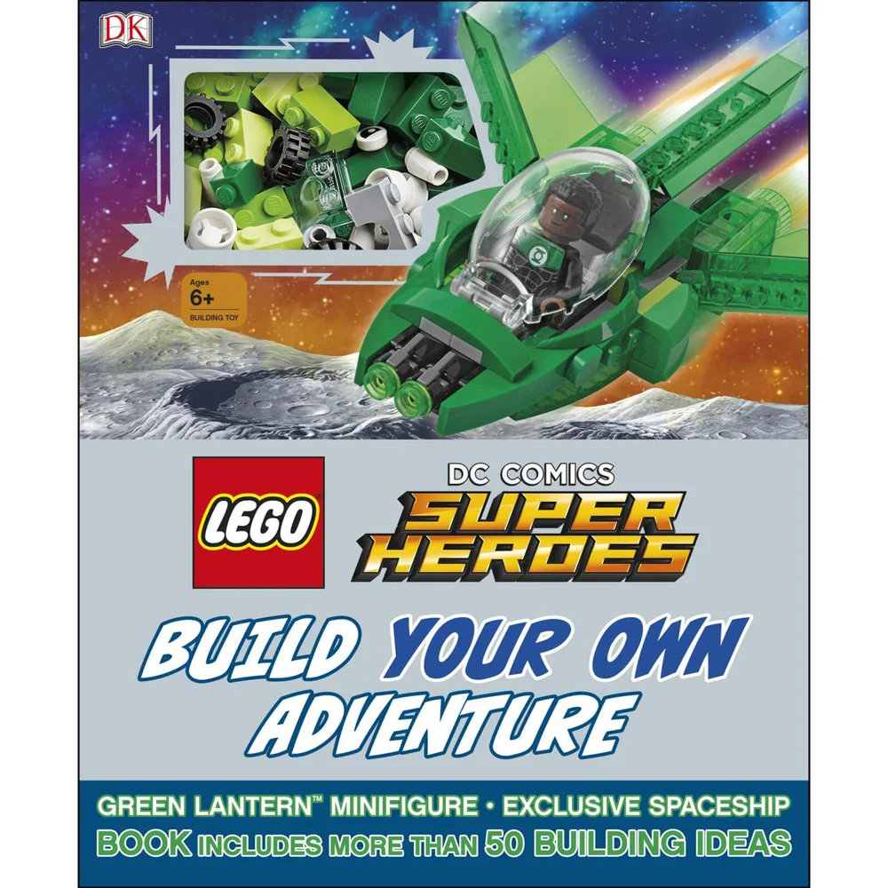 DK Books LEGO DC Comics Super Heroes Build Your Own Adventure Hardback Image 1