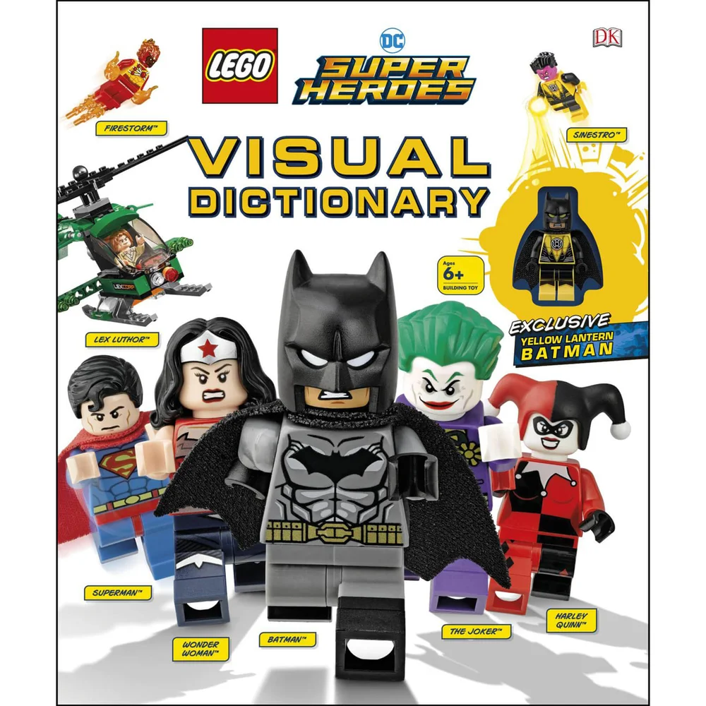 DK Books LEGO DC Super Heroes Dictionnaire visuel Livre relié Image 1