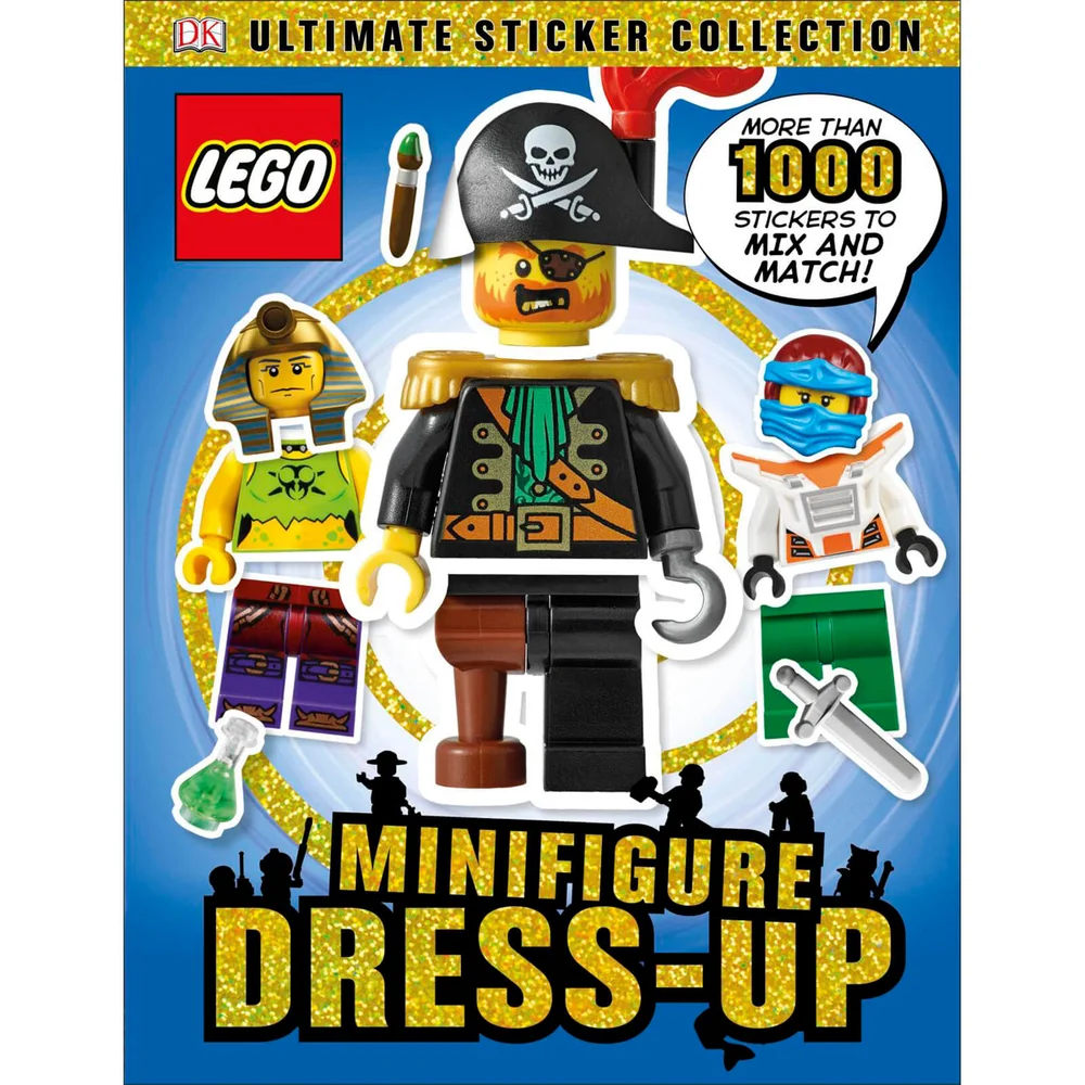 DK Books LEGO Minifigurines Dress-Up Ultimate Sticker Collection livre broché Image 1
