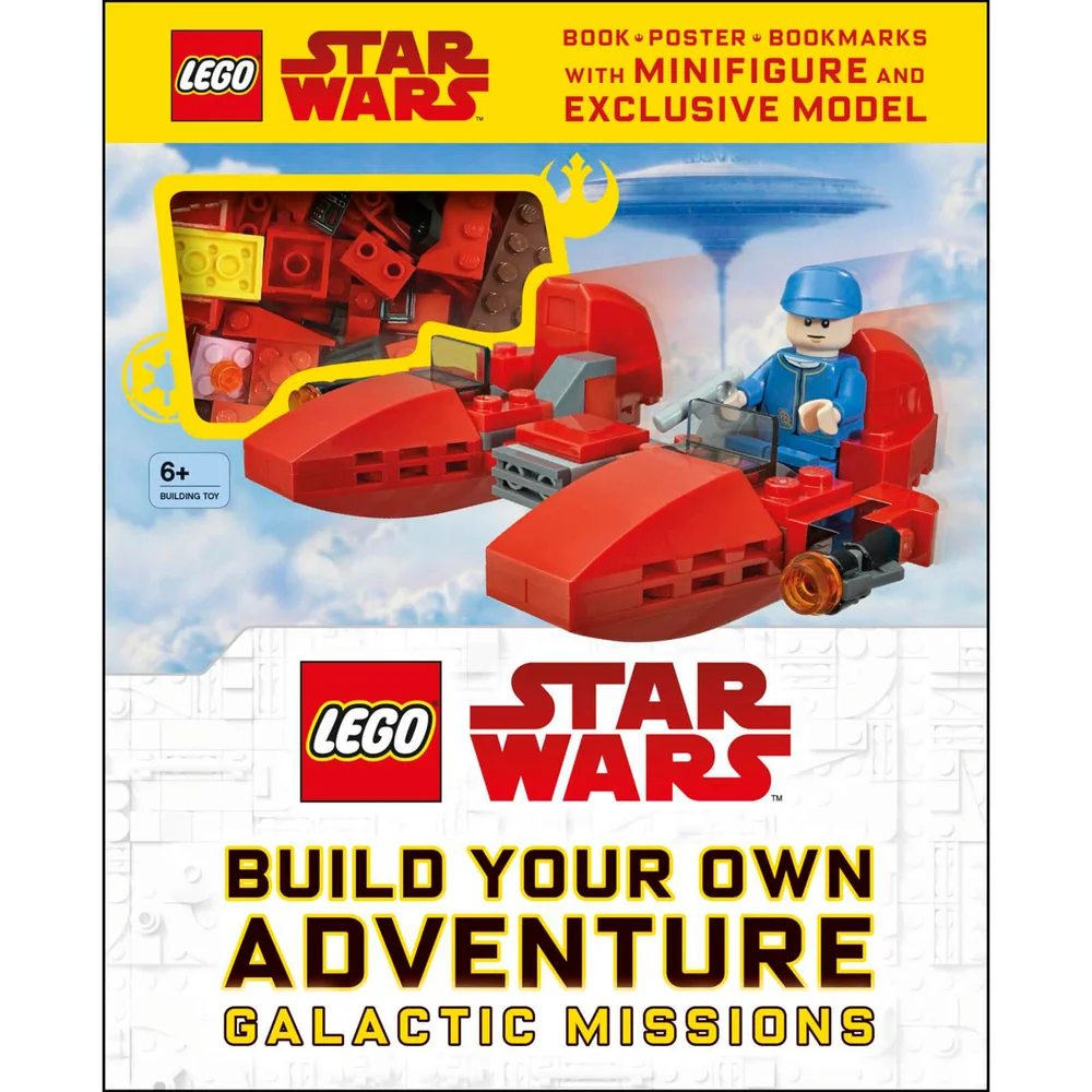 DK Books LEGO Star Wars Build Your Own Adventure Galactic Missions Hardback Image 1