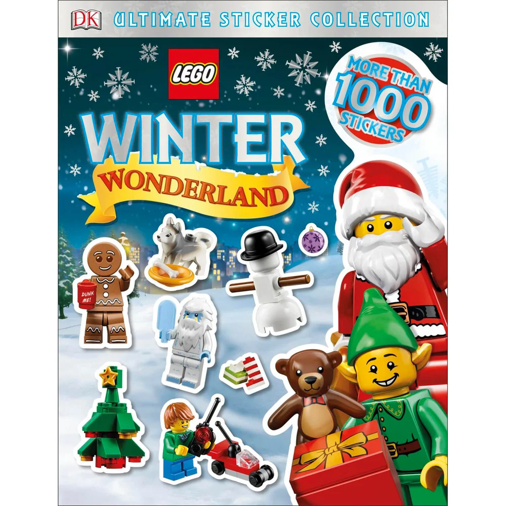 DK Books LEGO Winter Wonderland Ultimate Sticker Collection livre broché Image 1