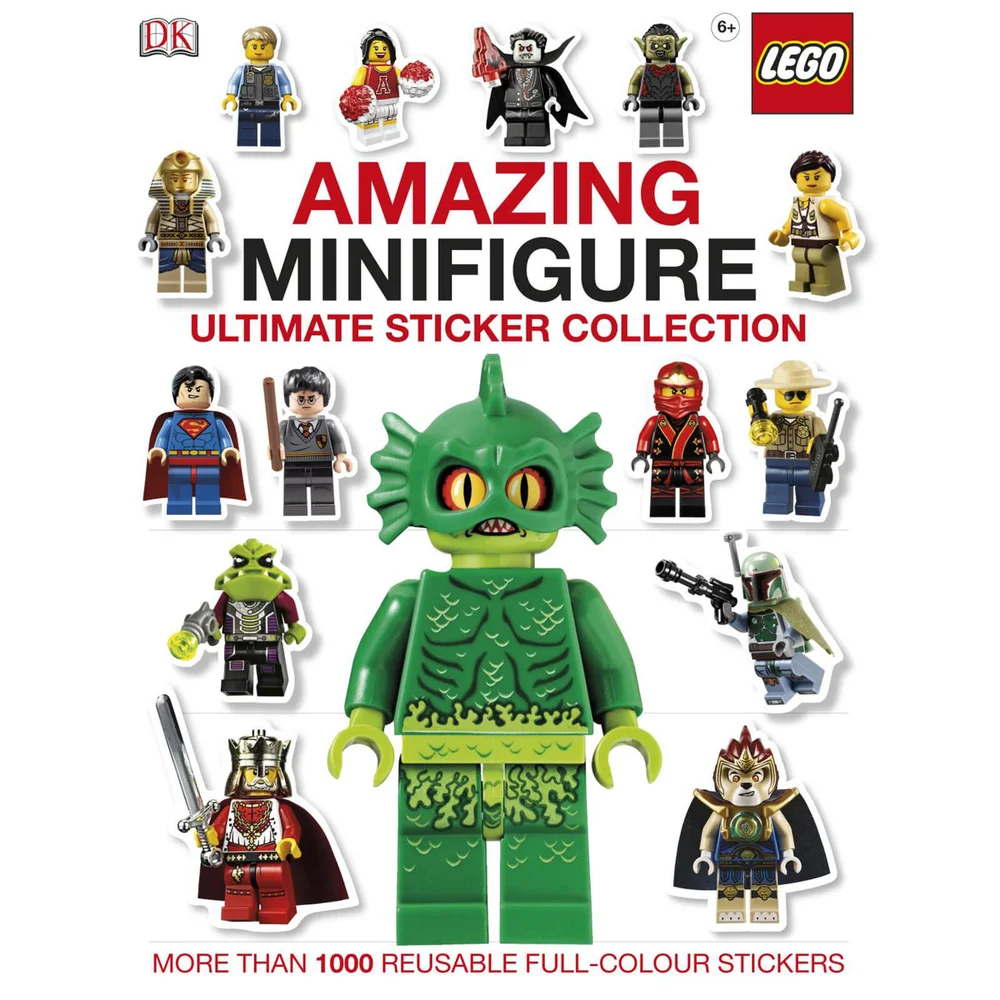 DK Books LEGO Amazing Minifigurine Ultimate Sticker Collection livre broché Image 1