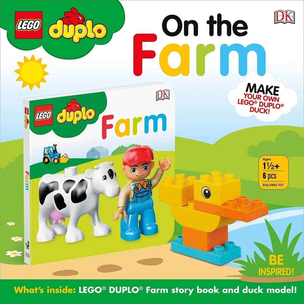 DK Books LEGO DUPLO À la ferme livre de bord Image 1