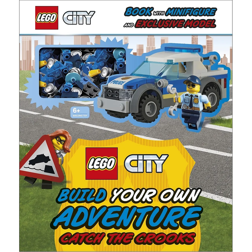 DK Books LEGO City Construisez votre propre aventure Attrapez les escrocs livre relié Image 1