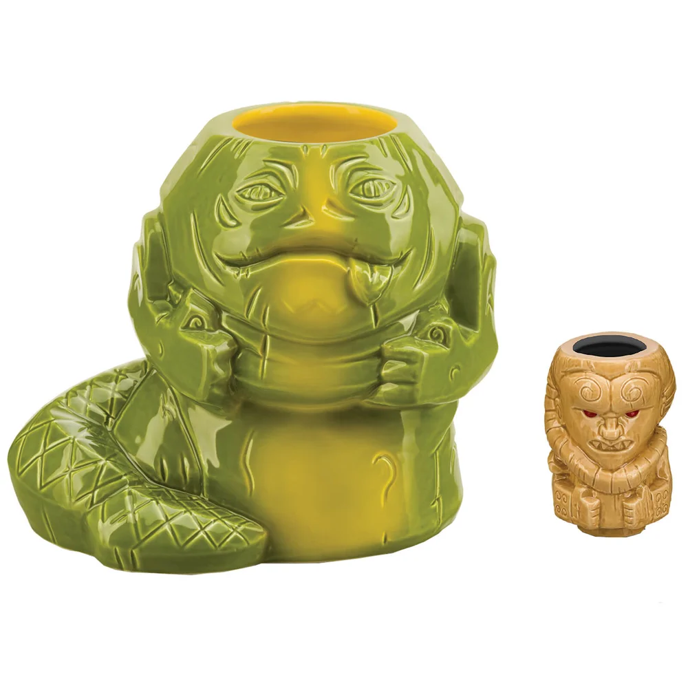 Beeline Creative Star Wars Jabba 40 oz. Tasse Geeki Tikis avec Bib Fortuna Muglet Image 1