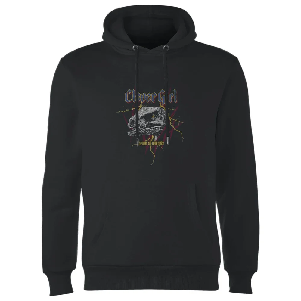 Sweat à capuche Jurassic Park Clever Girl Raptors On Tour - Noir - S Image 1