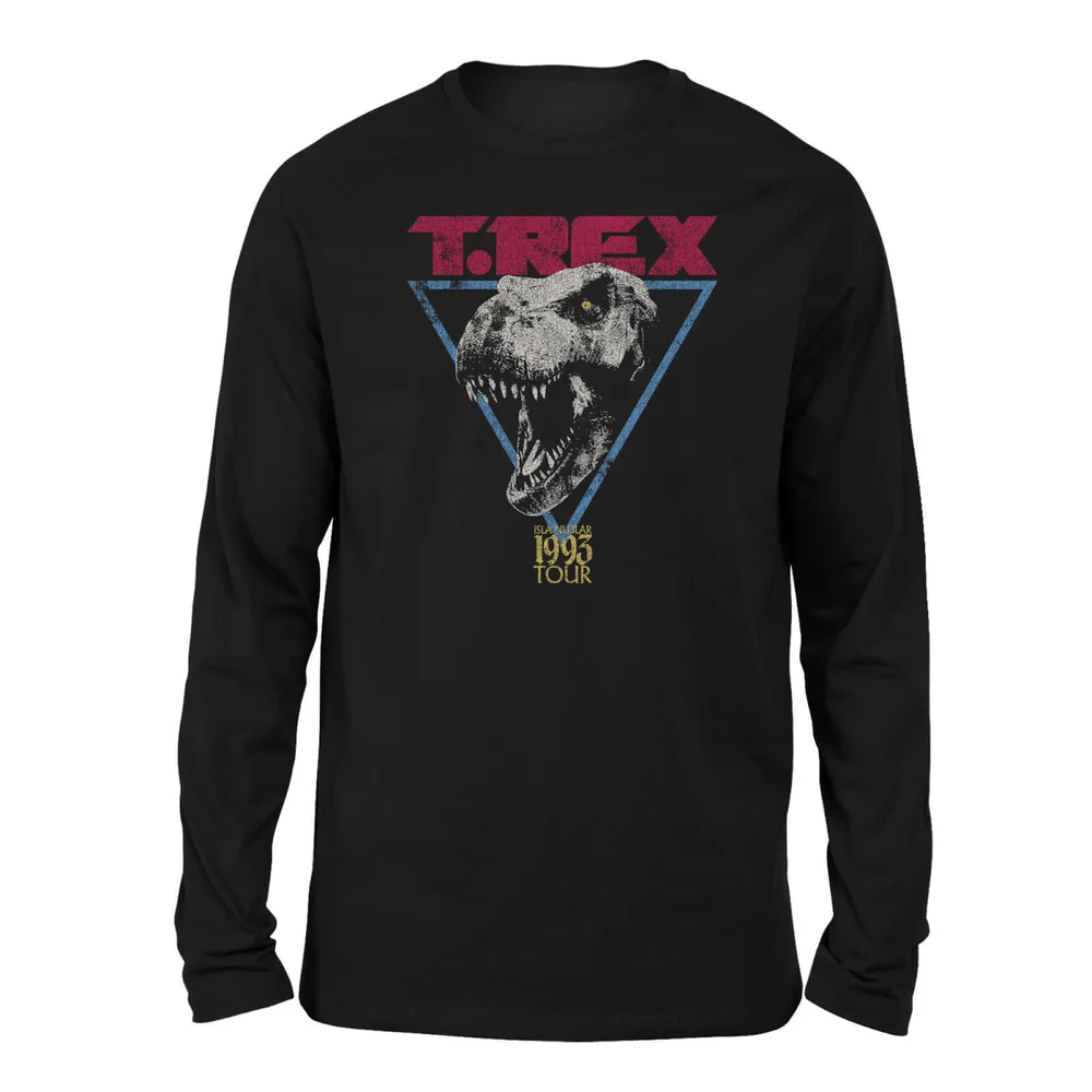 T-shirt Jurassic Park TREX Long Sleeved - Noir - Unisexe - S Image 1