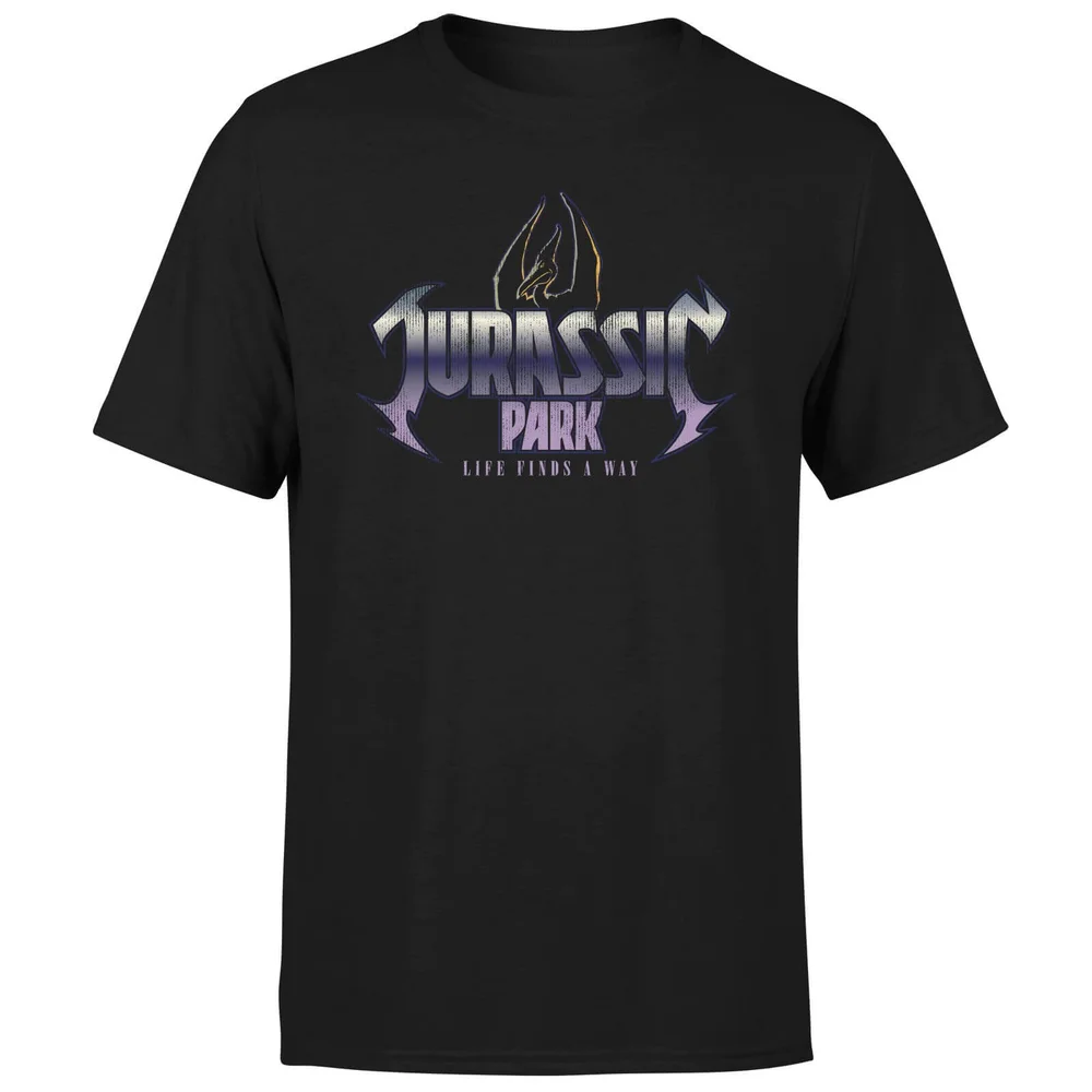 T-shirt Jurassic Park Life Finds A Way - Noir - Unisexe - S Image 1
