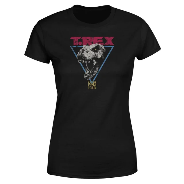 T-shirt Jurassic Park TREX - Noir - Femme