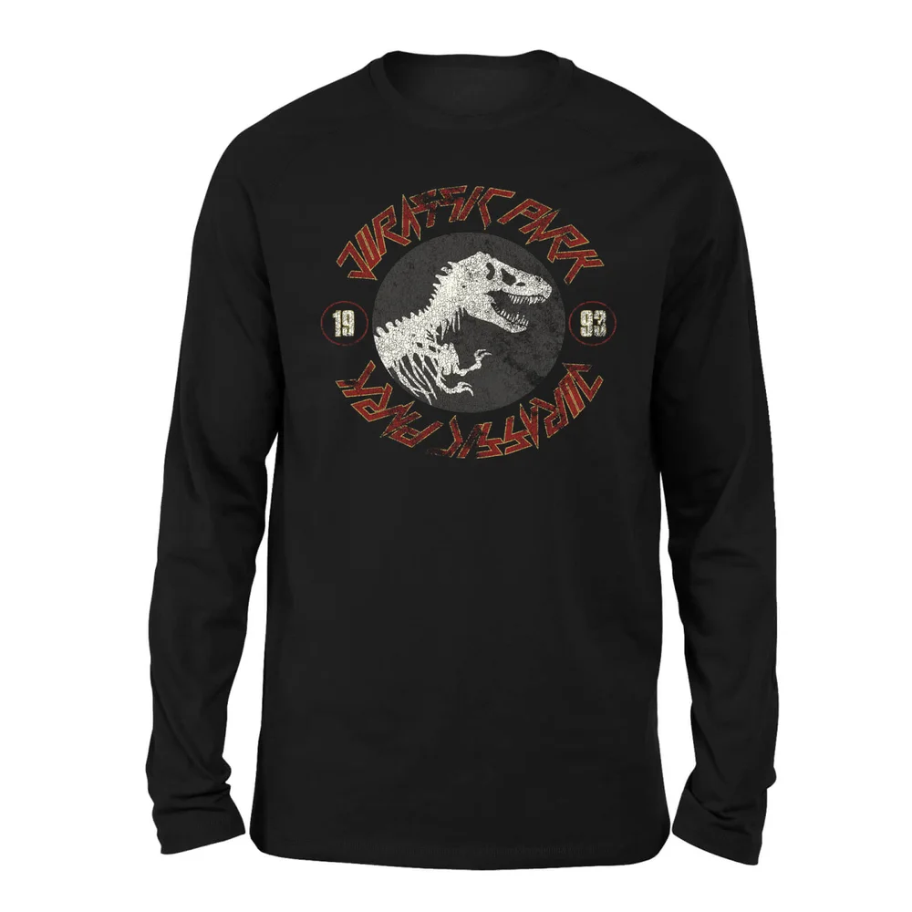 T-shirt Jurassic Park Classic Twist Jag Long Sleeved - Noir - Unisexe - S Image 1