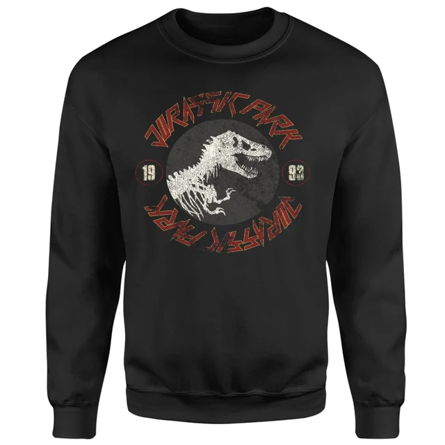 Sweat-shirt Jurassic Park Classic Twist - Noir