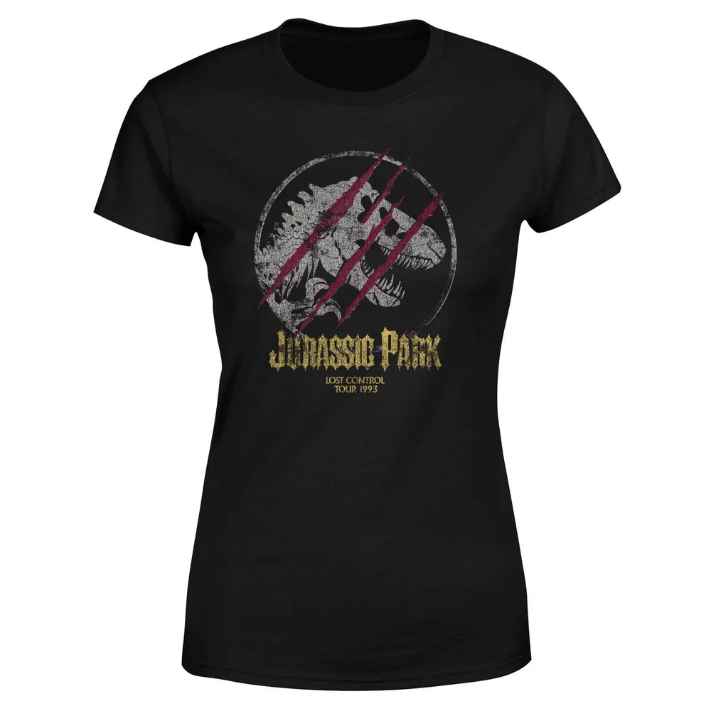 T-shirt Jurassic Park Lost Control - Noir - Femme - S Image 1