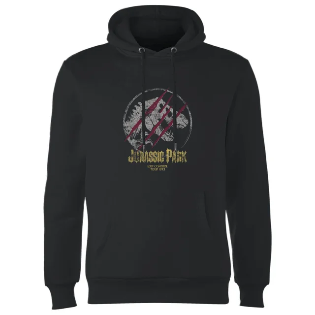 Sweat à capuche Jurassic Park Lost Control - Noir
