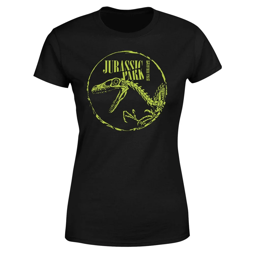 T-shirt Jurassic Park Skell - Noir - Femme - S Image 1