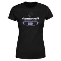 T-shirt Jurassic Park Life Finds A Way - Noir - Femme - undefined undefined