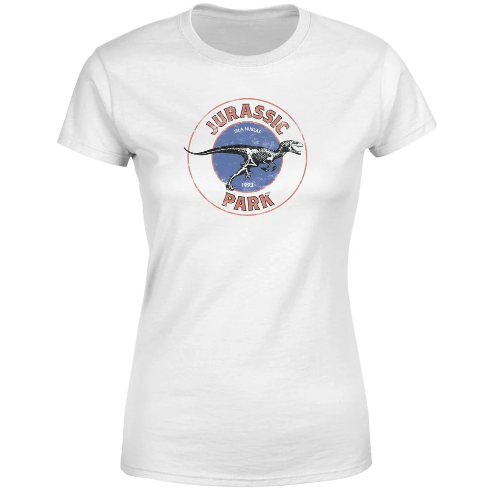 T-shirt Jurassic Park Jurassic Target - Blanc - Femme - S Image 1