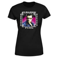 T-shirt Jurassic Park Jeff - Noir - Femme - undefined undefined