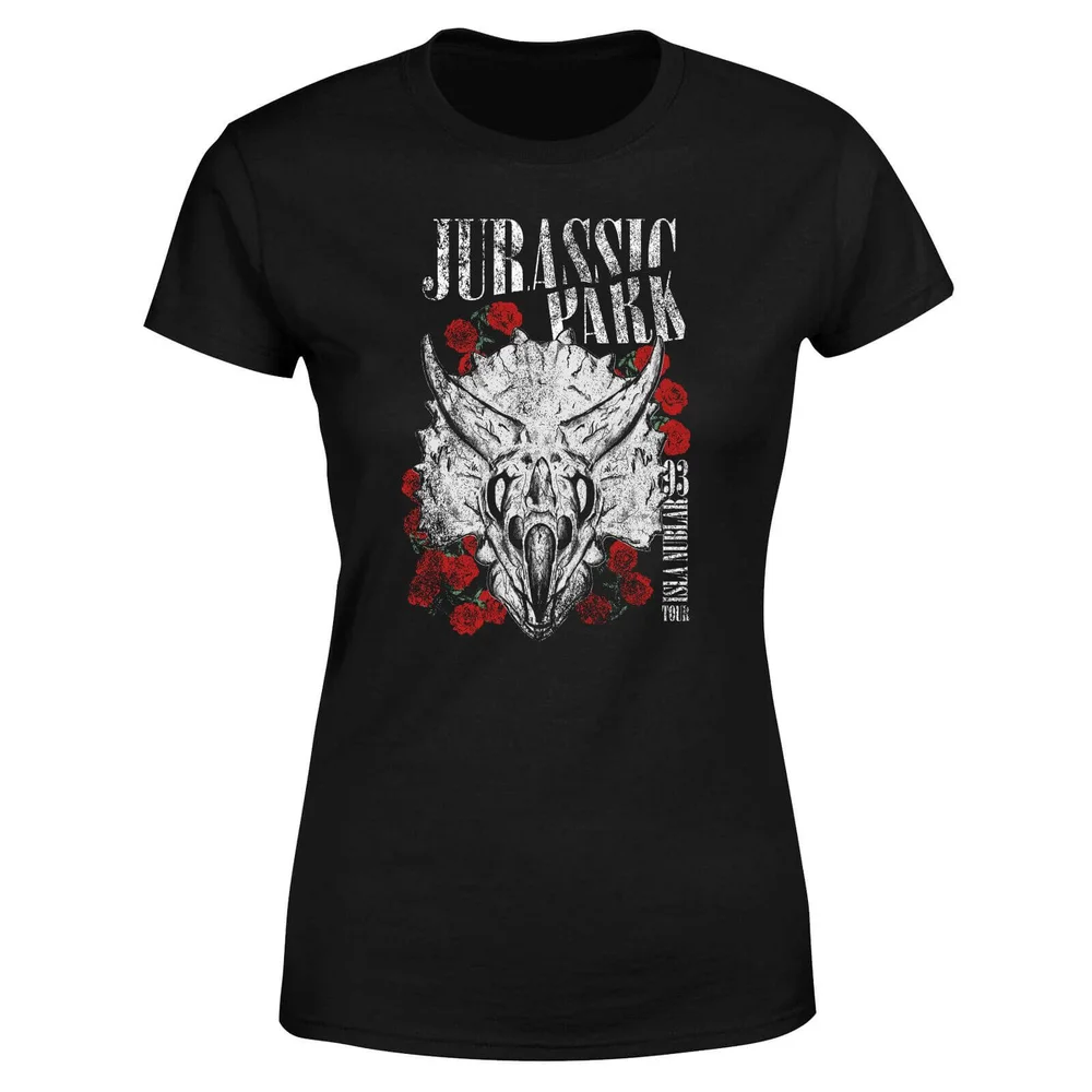T-shirt Jurassic Park Isla Nublar 93 - Noir - Femme - S Image 1