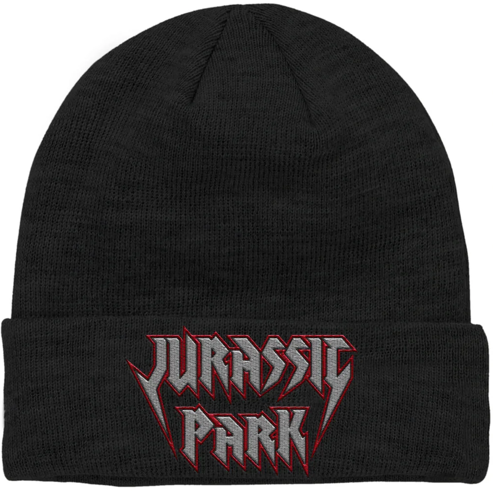 Bonnet Jurassic Park Rock Theme Logo Brodé Image 1