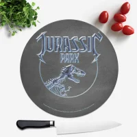 Planche à découper ronde Jurassic Park Logo - undefined undefined