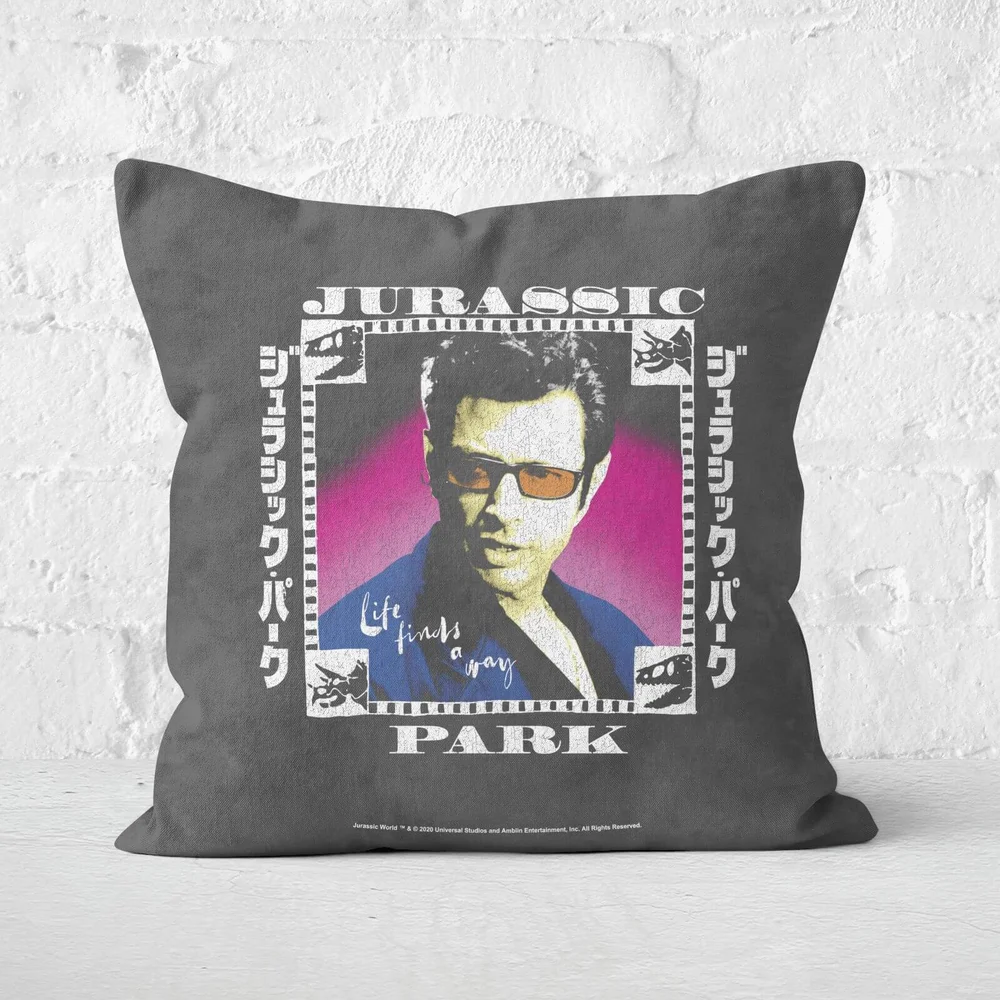 Coussin Jurassic Park Jeff - 50x50cm - Soft Touch Image 1