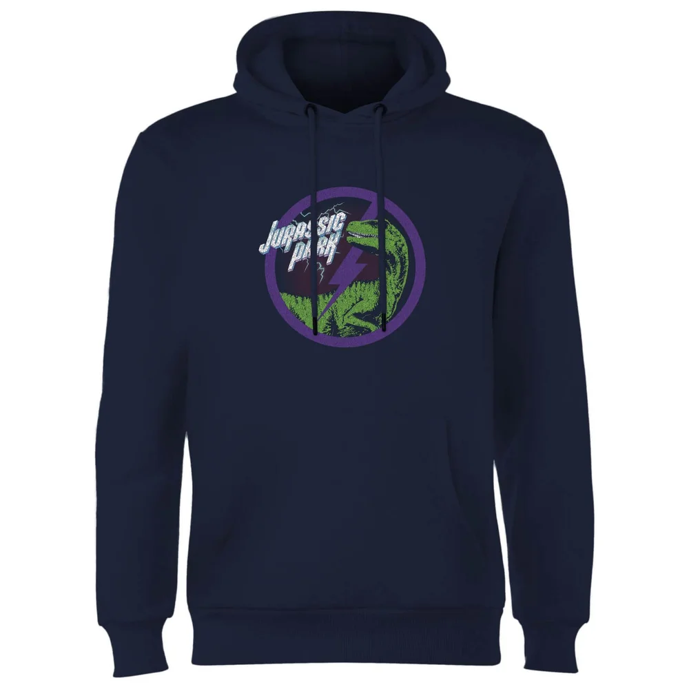 Sweat à capuche Jurassic Park Raptor Bolt - Bleu Marine - S Image 1