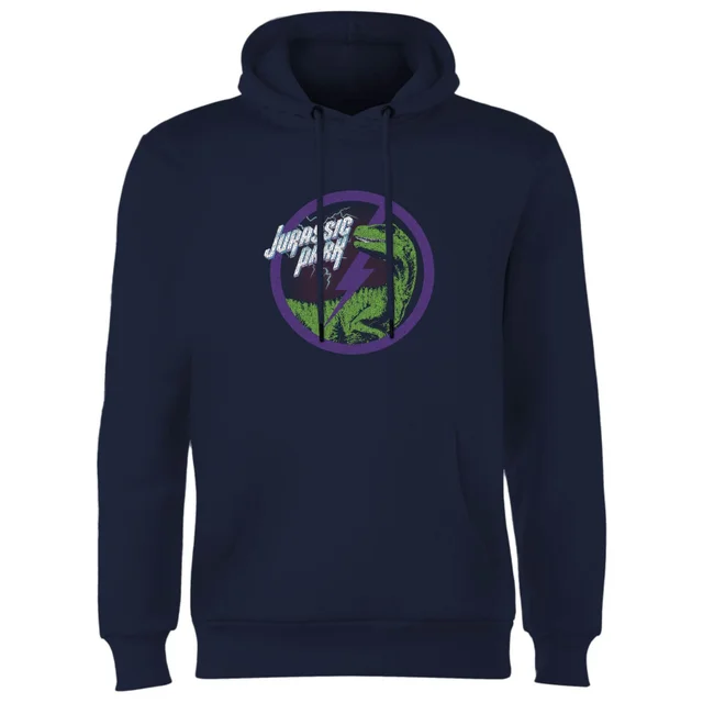 Sweat à capuche Jurassic Park Raptor Bolt - Bleu Marine