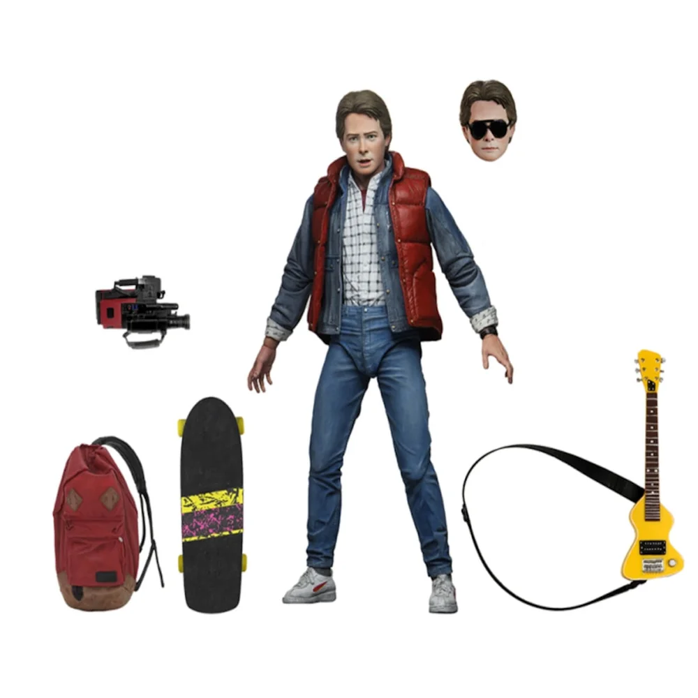 Figurine NECA Retour vers le futur, échelle 18 cm - Ultime Marty McFly Image 1