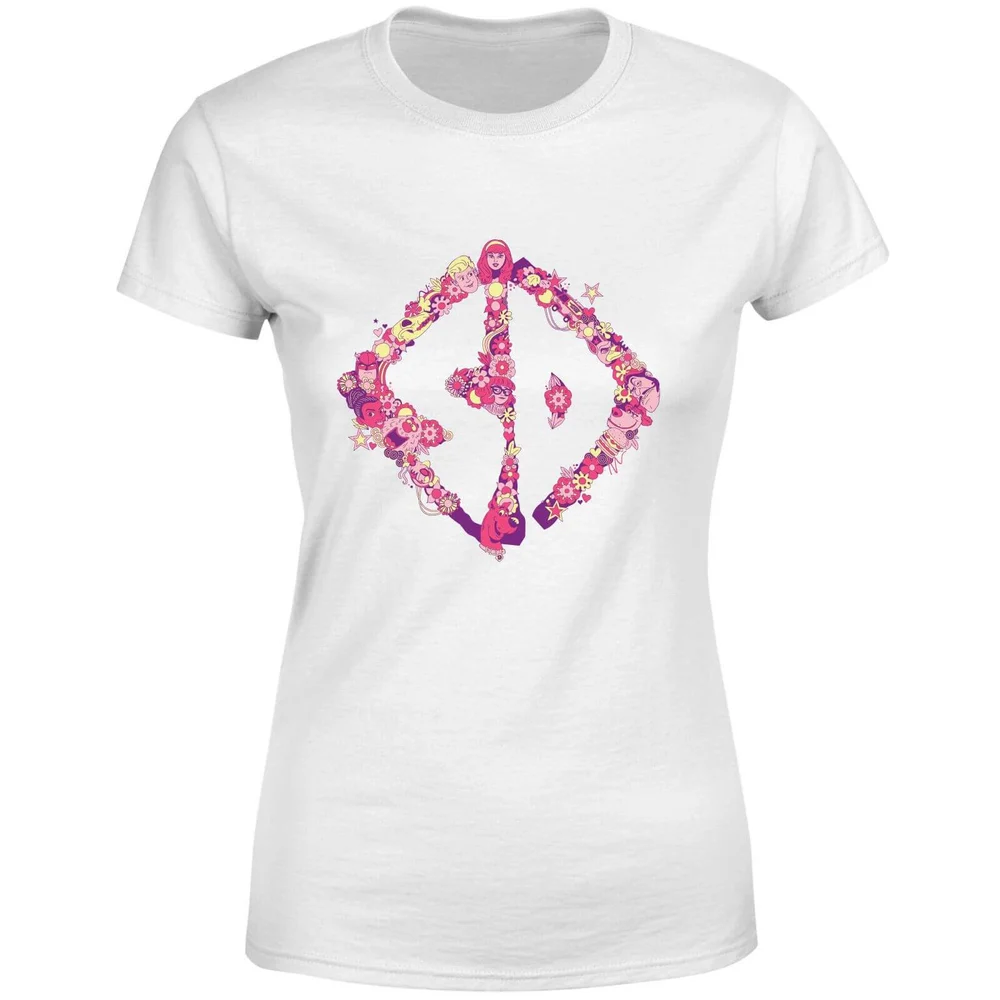T-shirt Scooby-Doo Floral - Blanc - Femme - S Image 1