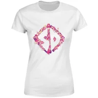 T-shirt Scooby-Doo Floral - Blanc - Femme