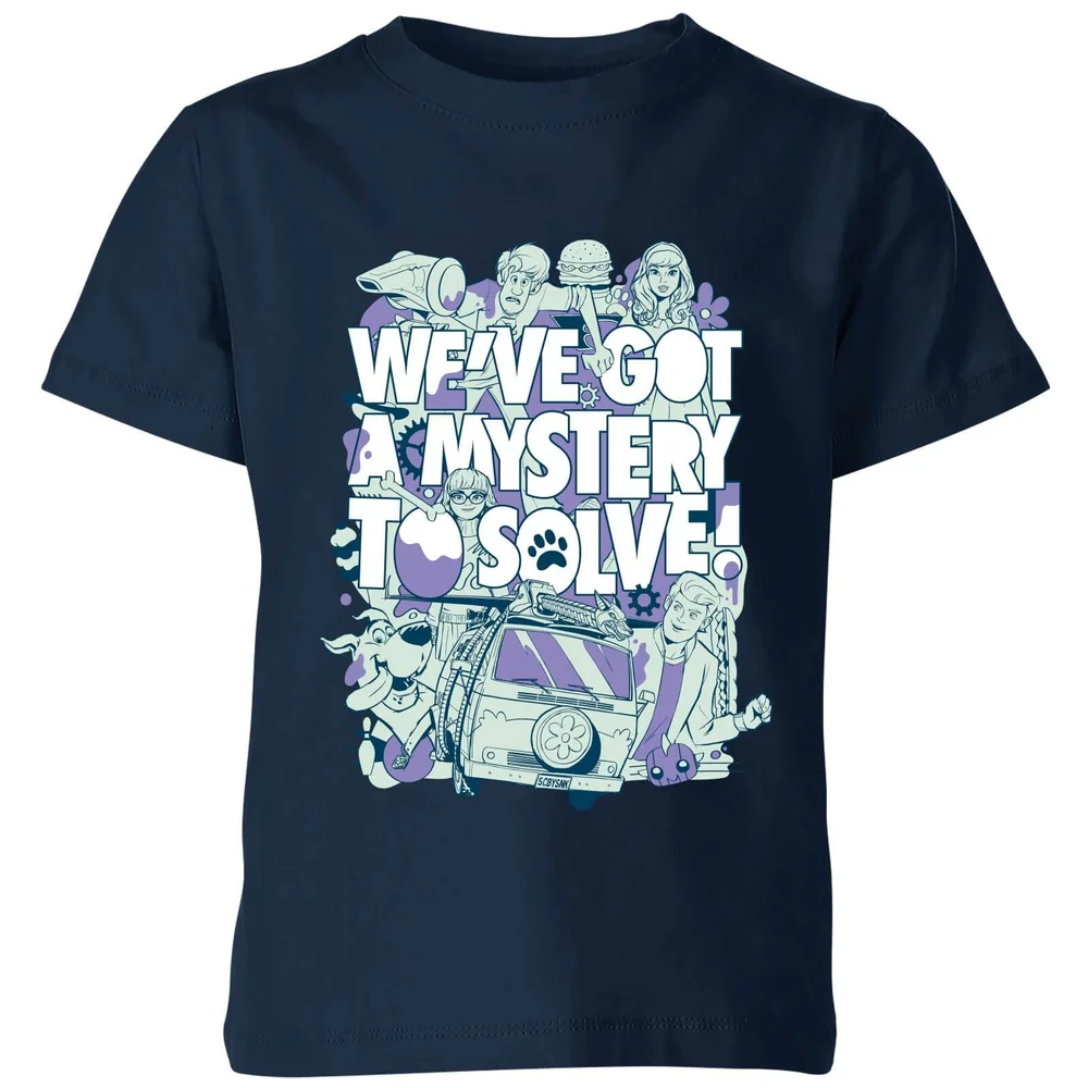 T-shirt We've Got A Mystery To Solve! - Bleu Marine - Enfants - 3-4 ans Image 1
