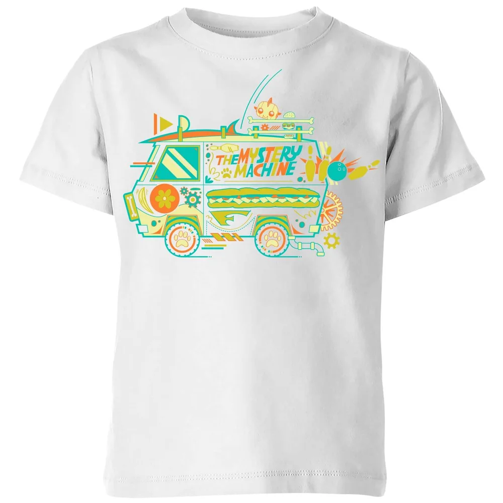 T-shirt The Mystery Machine - Blanc - Enfants - 3-4 ans Image 1
