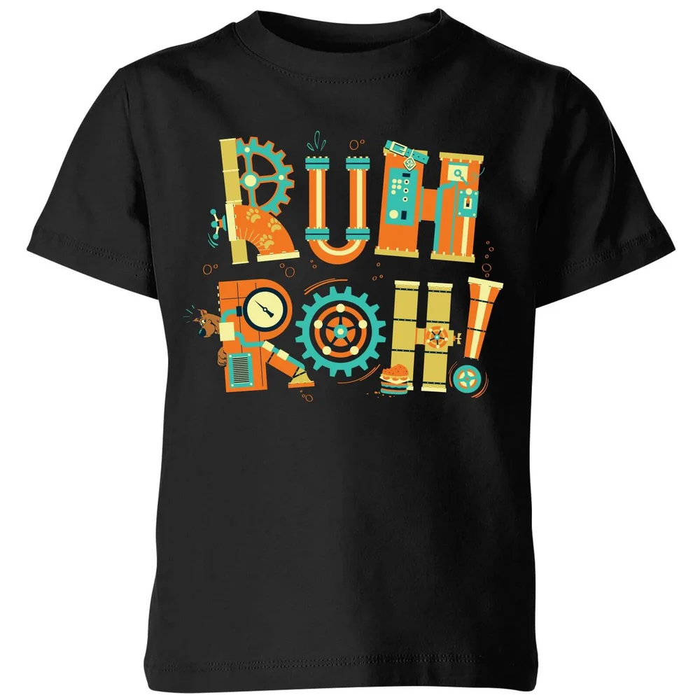T-shirt Ruh-Roh! Clockwork - Noir - Enfants - 3-4 ans Image 1
