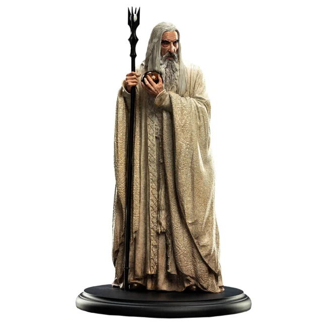 Weta Collectibles Le Seigneur des Anneaux Statuette Saruman The White 19 cm