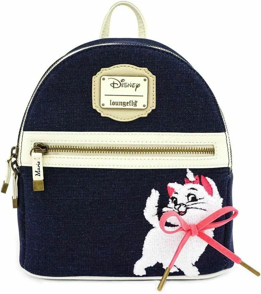 Mini sac à dos Marie Denim Loungefly Disney Image 1