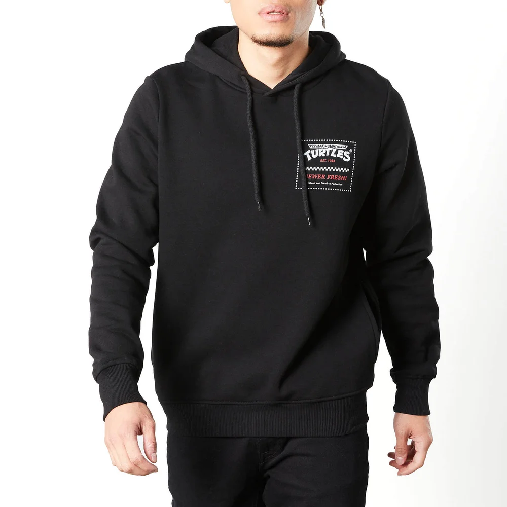 Sweat à capuche Tortues Ninja Sewer Fresh - Noir - S Image 1