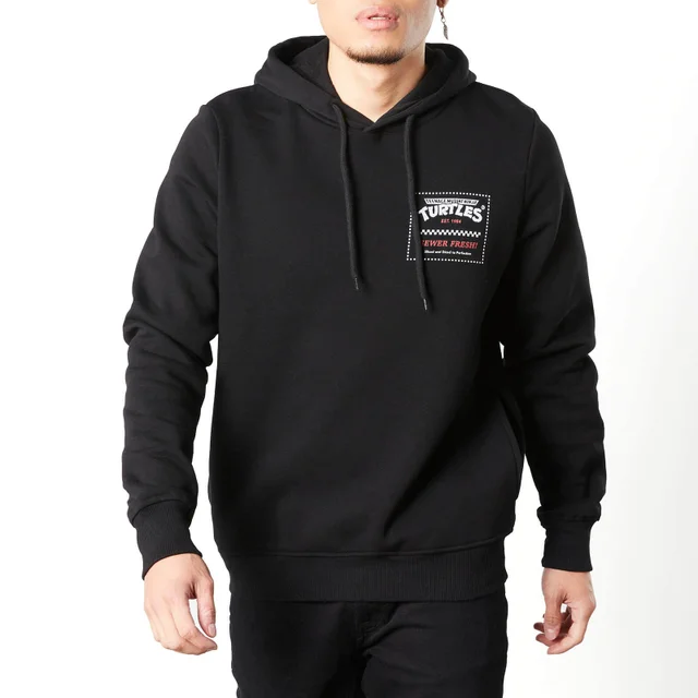 Sweat à capuche Tortues Ninja Sewer Fresh - Noir