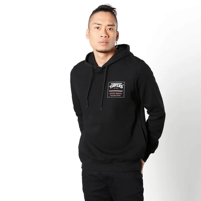 Sweat à capuche Tortues Ninja Sewer Fresh - Noir
