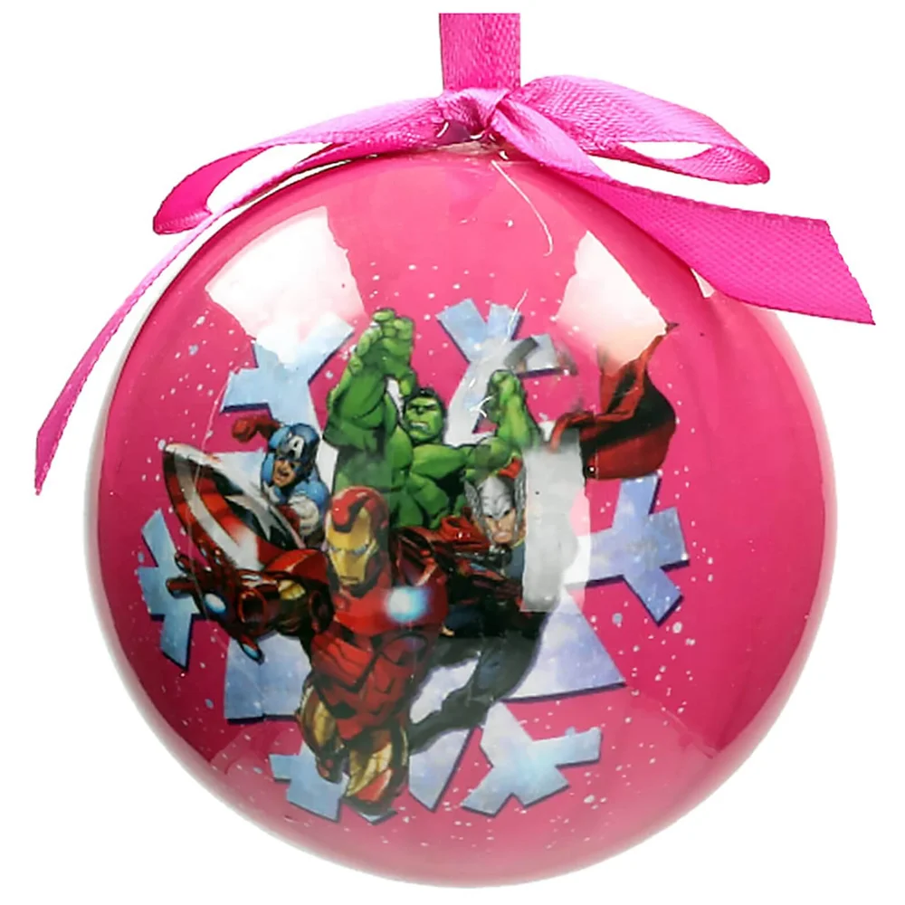 Marvel Christmas Bauble - Characters Snowflake Image 1