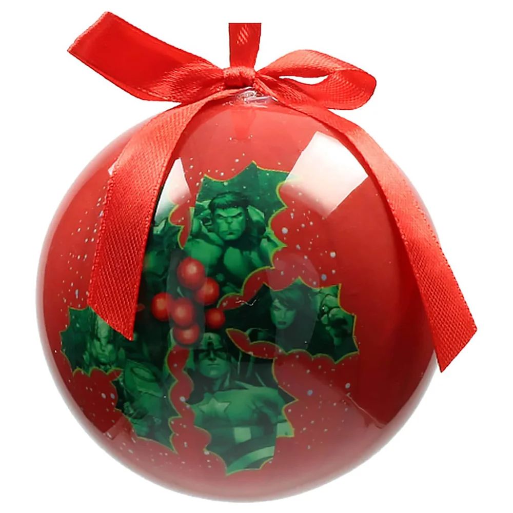 Marvel Christmas Bauble - Characters Mistletoe Image 1
