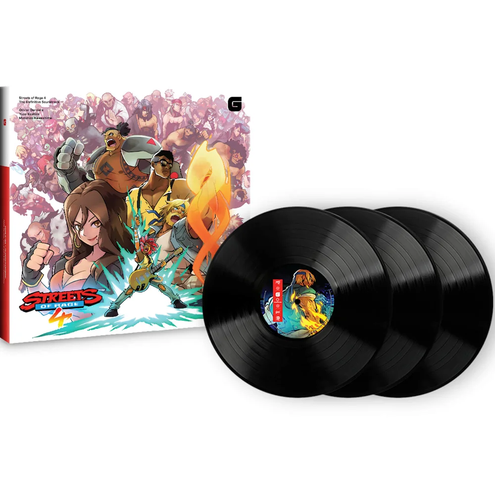 Brave Wave - Streets of Rage 4 - The Definitive Soundtrack 3LP Image 1